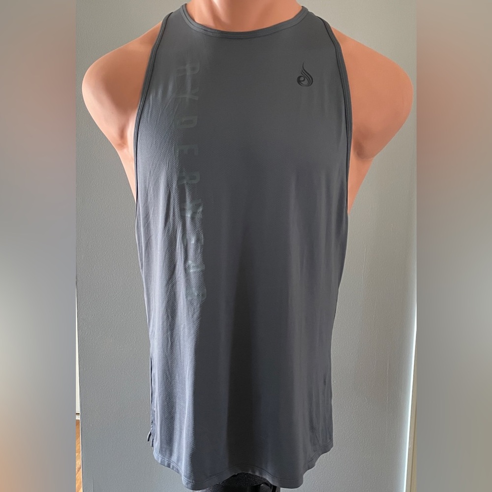 *LIKE-NEW* Ryderwear Men's tank top, gray, 2XL, comfortable fabric!